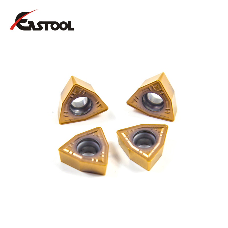 工廠供應 CNC 機床硬質(zhì)合金切削刀具 U 型鉆削用可轉(zhuǎn)位刀片 WCMX06T308