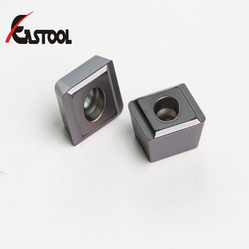 車床切削刀具硬質(zhì)合金鉆削刀片 800-06T308M-I-G，用于深孔加工，帶 PVD 涂層